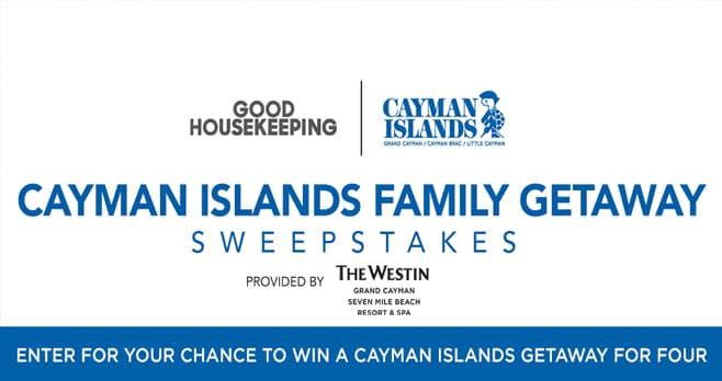 Good Housekeeping Cayman Islands Getaway Sweepstakes