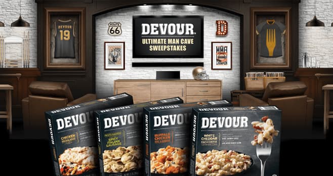 DEVOUR Ultimate Man Cave Sweepstakes