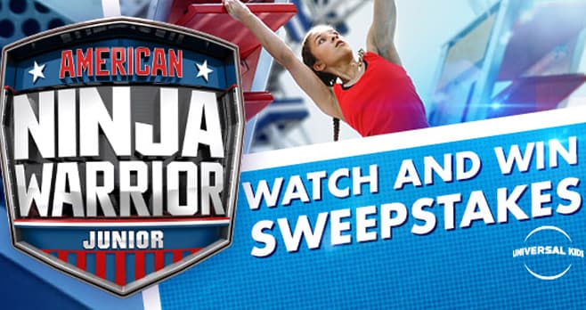 American Ninja Warrior Junior Sweepstakes