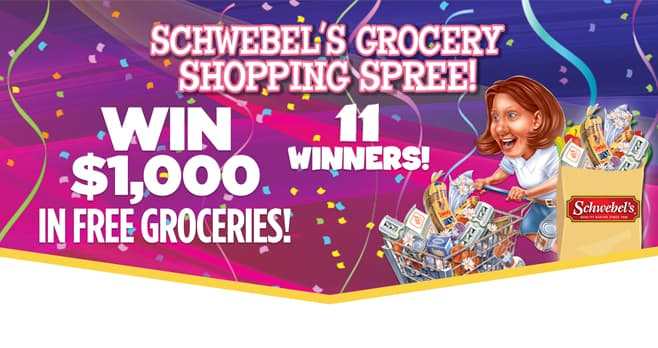 Schwebel's Grocery Shopping Spree Sweepstakes