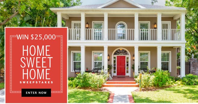 Southern Living Home Sweet Home $25,000 Sweepstakes