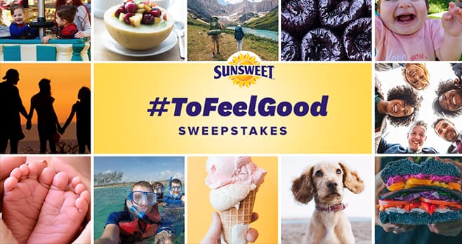 Sunsweet #ToFeelGood Sweepstakes