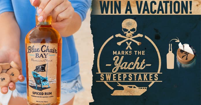 Blue Chair Bay Rum X Marks the Yacht Sweepstakes