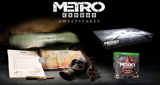 GameStop PowerUp Rewards Metro Exodus Sweepstakes