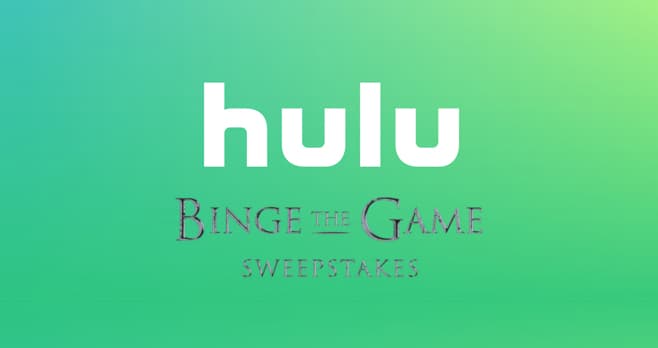 Hulu Binge the Game Sweepstakes