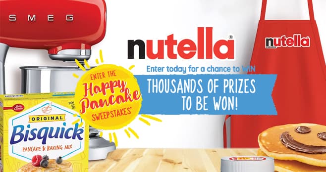 NUTELLA Happy Pancake Sweepstakes