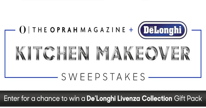 O, The Oprah Magazine's De'Longhi Livenza Collection Sweepstakes