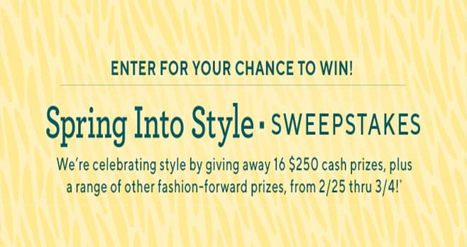 QVC Spring Into Style Sweepstakes