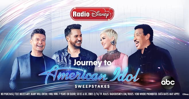 Radio Disney Journey to American Idol Sweepstakes