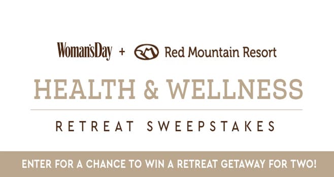 Woman's Day Red Mountain Getaway Sweepstakes