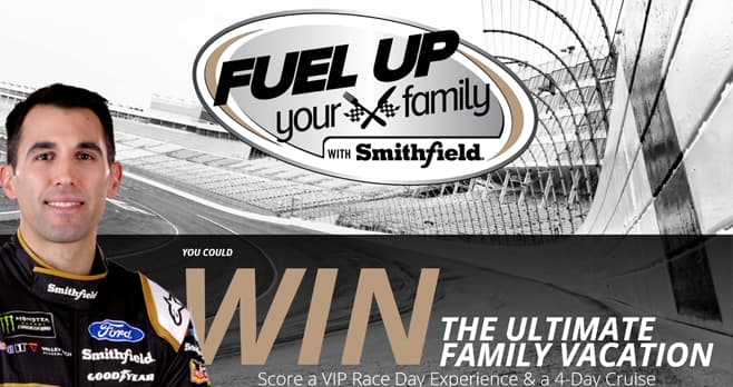Smithfield Fuel Up Your Family Sweepstakes