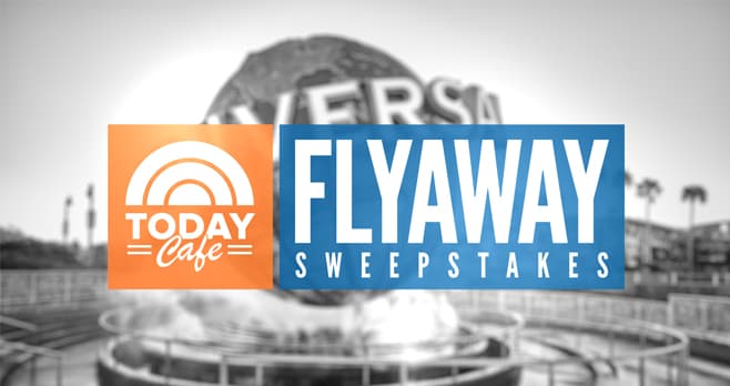 TODAY Cafe Flyaway Sweepstakes (TODAY.com/Cafe)