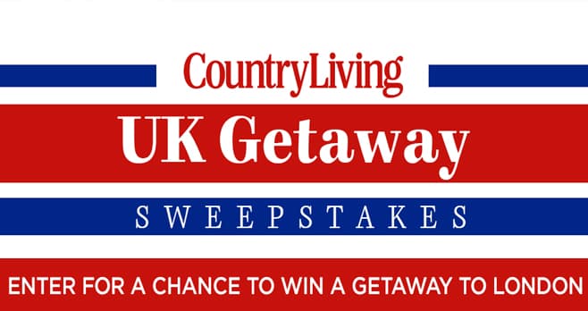 Country Living UK Getaway Sweepstakes