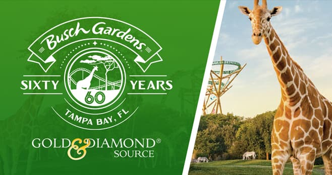 Busch Gardens 60th Celebration Giveaway