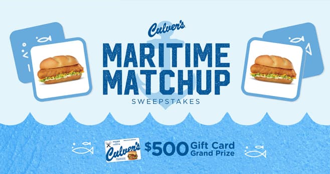 Culver's Maritime Matchup Sweepstakes