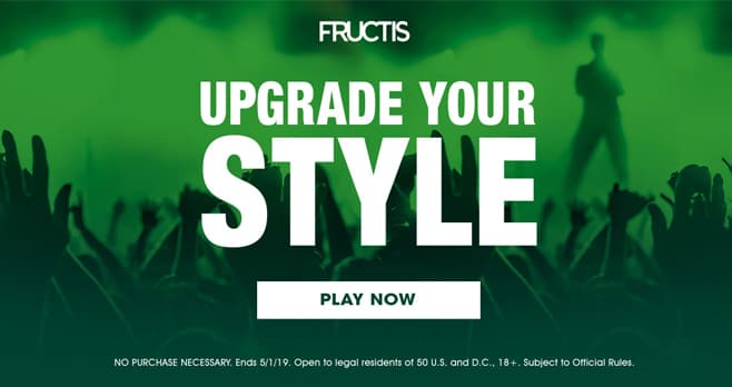 Fructis Upgrade Your Style Sweepstakes (FructisUpgrade.com)