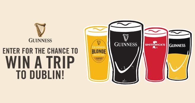 Guinness Dublin Sweepstakes (GuinnessDublinSweepstakes.com)