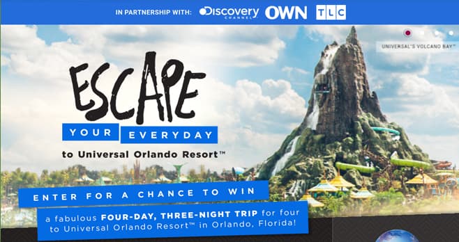 HGTV Escape Your Everyday Sweepstakes (HGTV.com/EscapeYourEveryday)