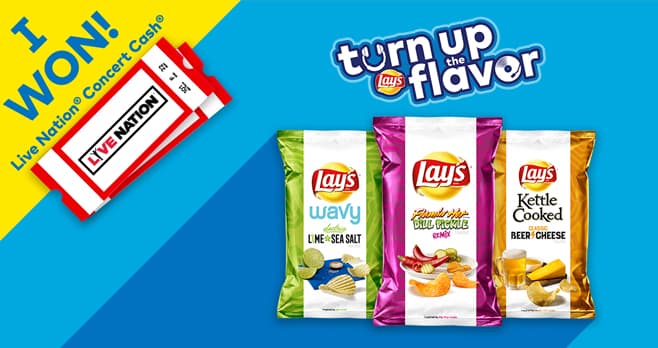 Lay's Turn Up The Flavor Sweepstakes