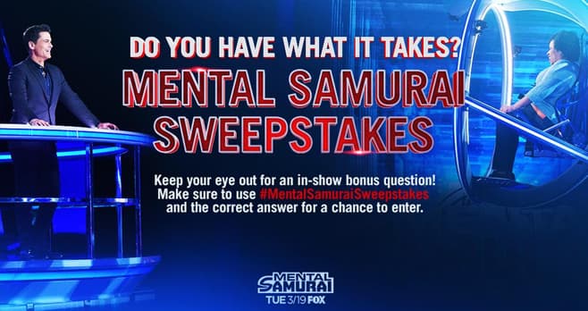 Mental Samurai Bonus Question Sweepstakes