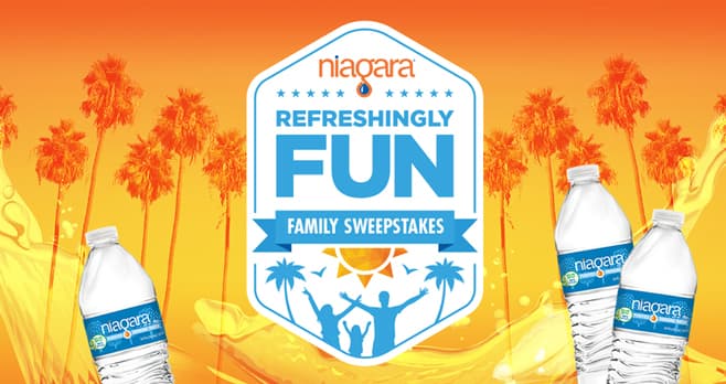 Niagara Refreshingly Fun Sweepstakes (RefreshinglyFun.com)