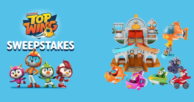 Nick Jr Top Wing Sweepstakes