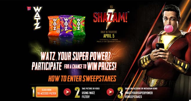 Barcel Watz Your Superpower Sweepstakes