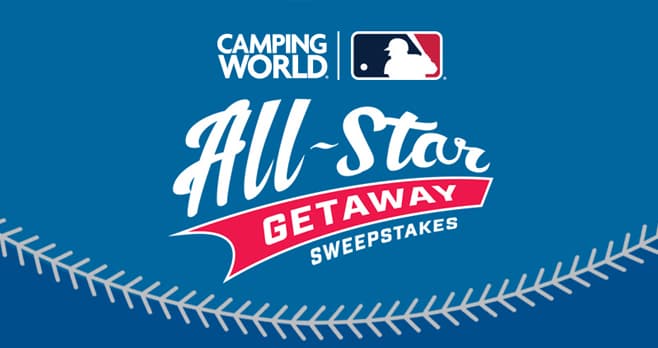 Camping World MLB All-Star Getaway Sweepstakes (CampingWorld.com/AllStarGetaway)