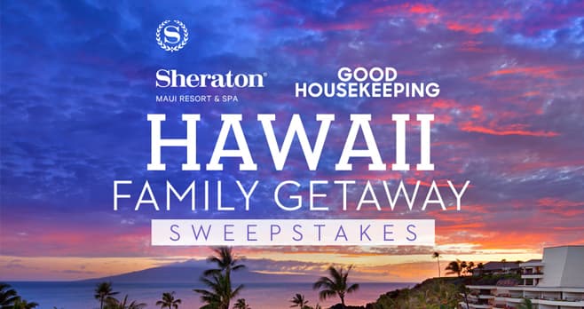 Good Housekeeping Hawaii Family Getaway Sweepstakes (Hawaii.GoodHousekeeping.com)