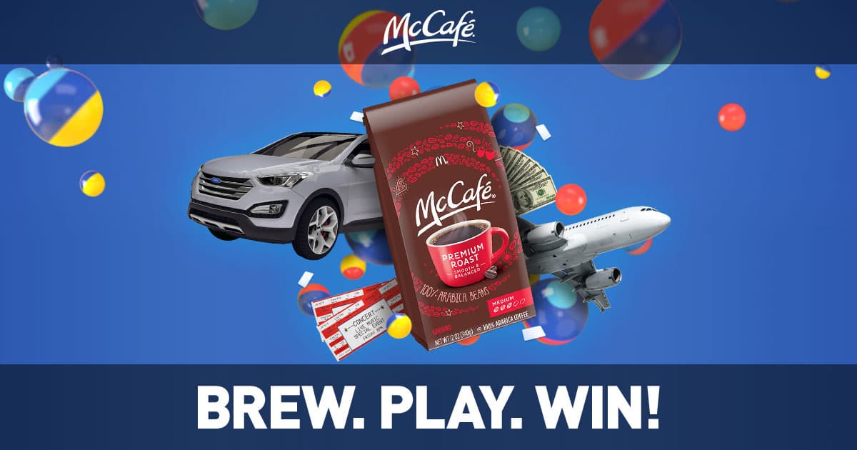 McDonald's McCafé Instant Win (McCafeInstantWin.com)