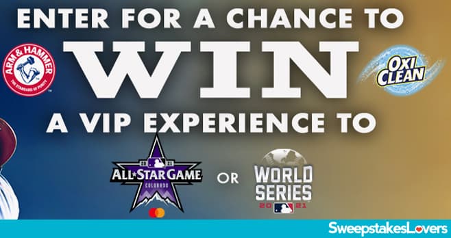 MLB Clean Up and Win Sweepstakes 2021