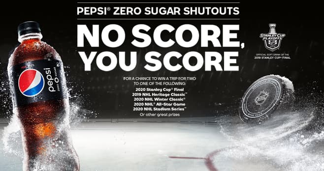 Pepsi Zero Sugar Shutouts Sweepstakes (PepsiZeroSugarShutouts.com)