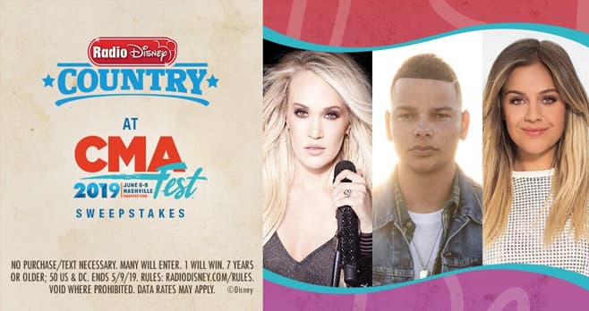 Radio Disney Country at CMA Fest Sweepstakes