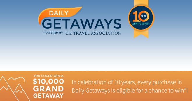 U.S. Travel Association Grand Getaway Sweepstakes (DailyGetaways.com)
