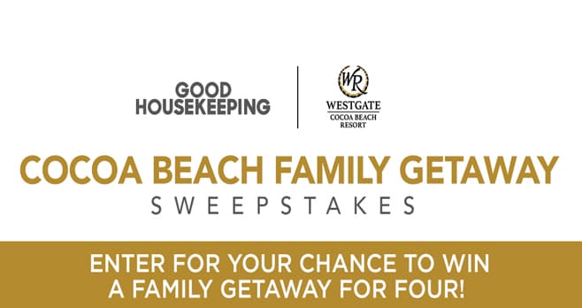 Good Housekeeping Cocoa Beach Sweepstakes (CocoaBeach.GoodHousekeeping.com)