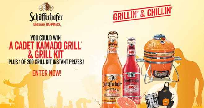 Schofferhofer Grapefruit Grillin’ & Chillin’ Sweepstakes