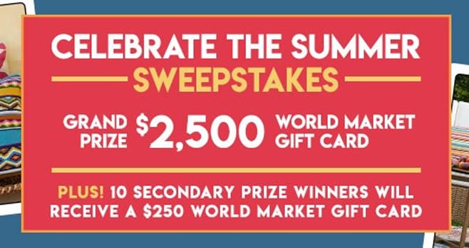 Valpak Celebrate the Summer Sweepstakes (Valpak.com/Summer)