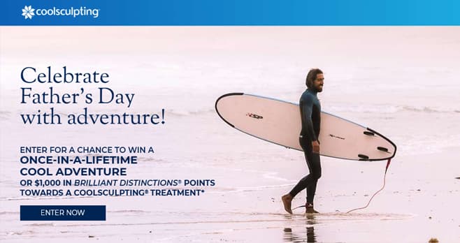 CoolSculpting Father's Day Sweepstakes