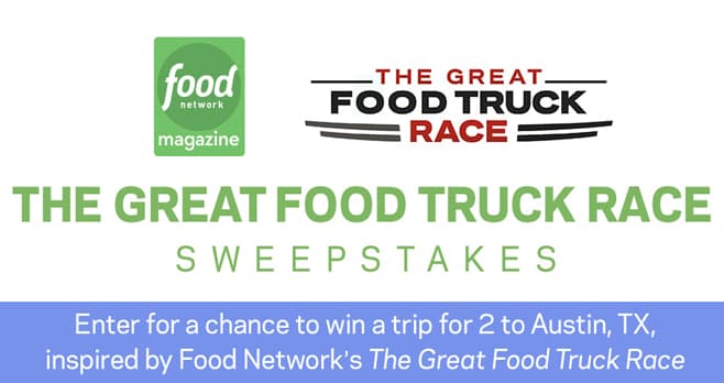 Food Network Food Truck Sweepstakes