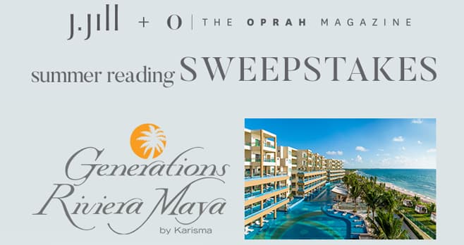 J.Jill Summer Reading Getaway Sweepstakes