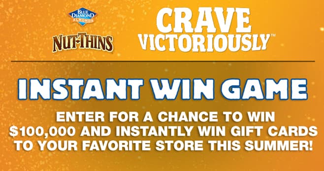 Nut-Thins 2 Win Game Sweepstakes (NutThins2Win.com)