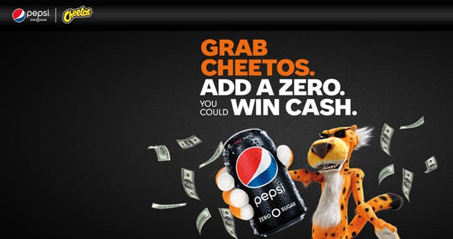 Pepsi And Cheetos Instant Win (PepsiAndCheetos.com)