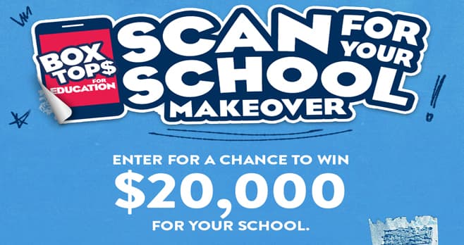 Box Tops for Education Return to School Sweepstakes