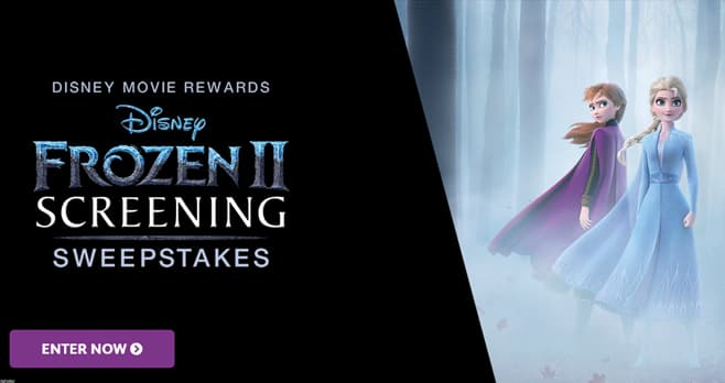 Disney Frozen 2 Sweepstakes