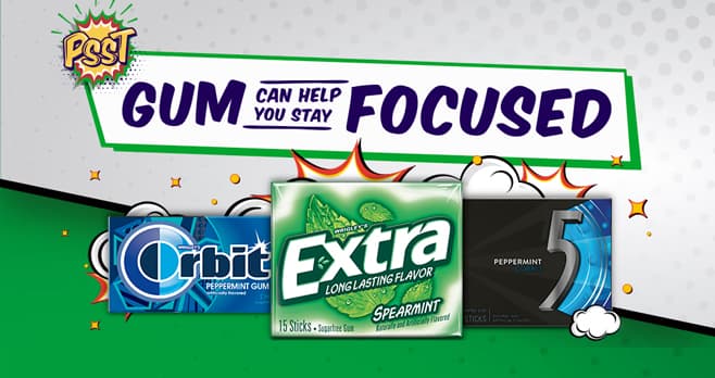 Focus with Gum Sweepstakes
