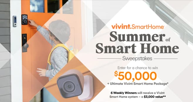 HGTV Smart Home Sweepstakes (HGTV.com/SmartSummer)