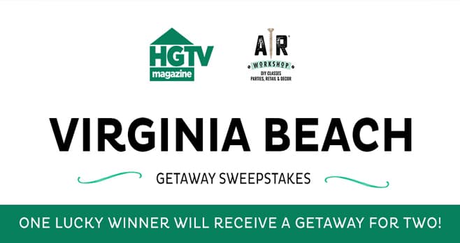 HGTV Virginia Beach Sweepstakes (HGTV.com/VirginiaBeach)