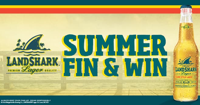 Landshark Summer Fin & Win Instant Win Game