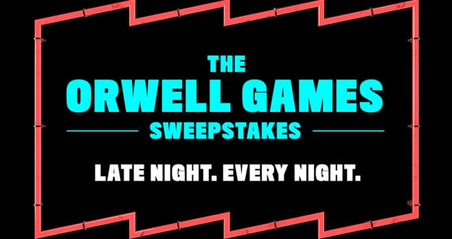 Pop TV The Orwell Games Sweepstakes