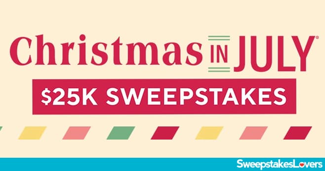 QVC Christmas in July Sweepstakes 2020